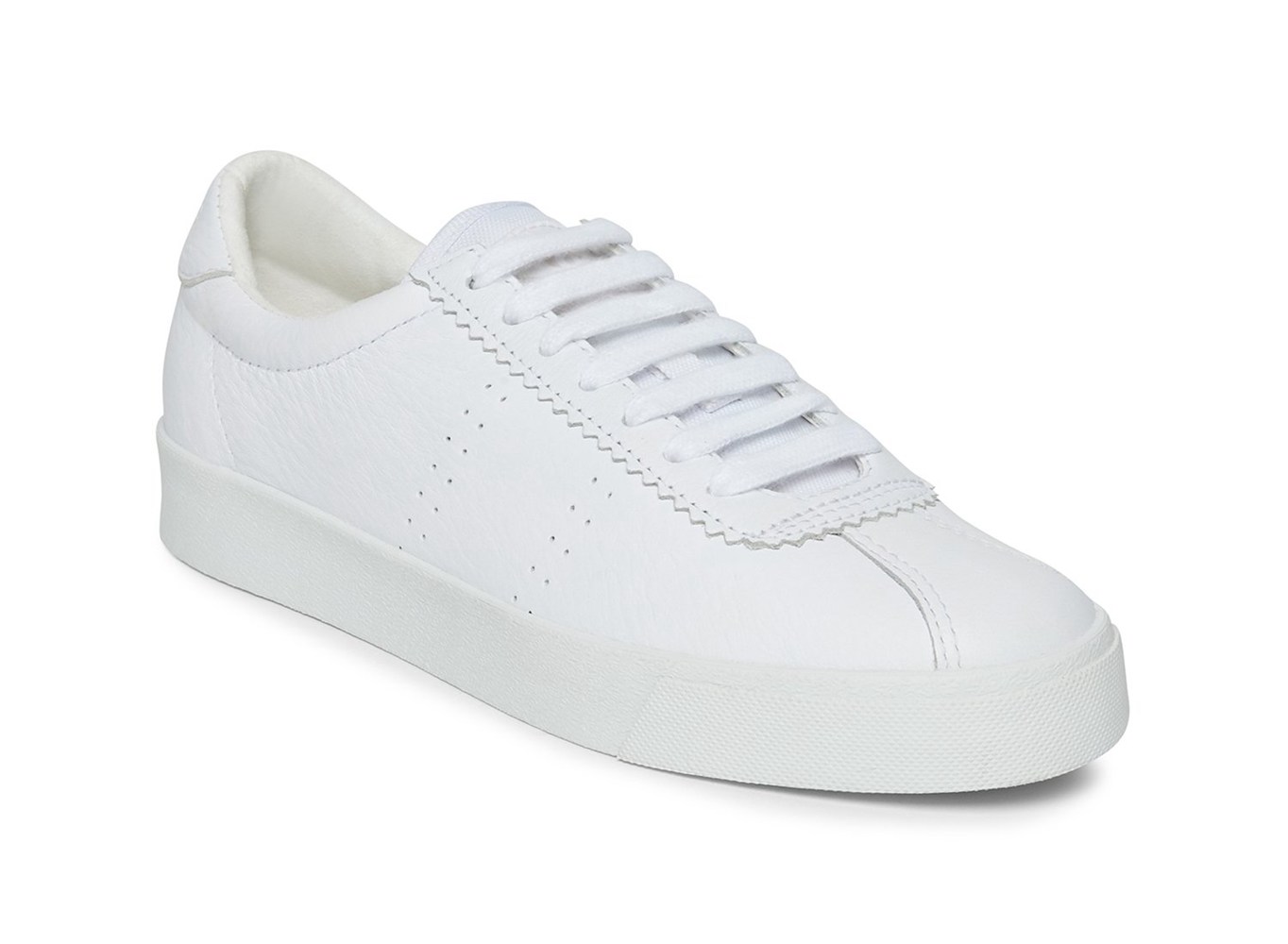 Superga Sneakers Womens - 2843 Club S Full Comfort Leather - White - JSUDK0641